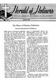 Title Page of Herald of Holiness - April 27, 1955