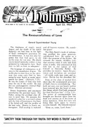 Title Page of Herald of Holiness - April 23, 1952