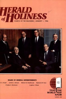 Herald of Holiness - January 1, 1986