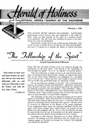 Title Page of Herald of Holiness - February 1, 1956