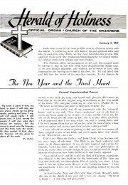 Title Page of Herald of Holiness - January 2, 1957