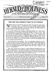Front page of Herald of Holiness - June 1, 1927