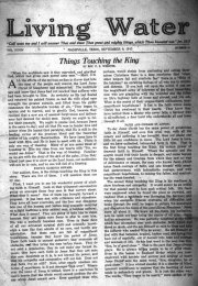 Living Water, September 9, 1915