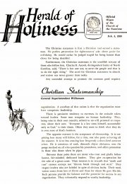 Herald of Holiness - February 5, 1958