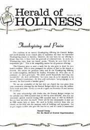 Herald of Holiness - October 21, 1959