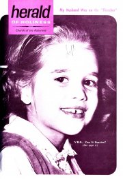 Herald of Holiness - April 13, 1966