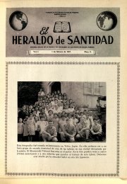 El Heraldo de Santidad, 1 de febrero 1947, Vol. 1 N° 9