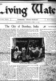 Living Water, July 19, 1917