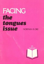 Facing the tongues issue