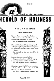 Title Page of Herald of Holiness - March 12, 1951