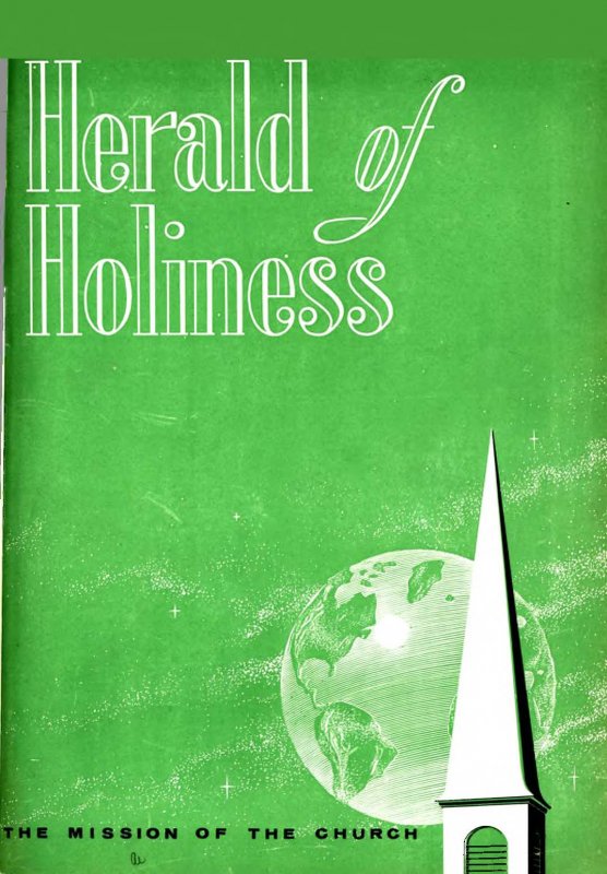 Title Page of Herald of Holiness - March 9, 1955