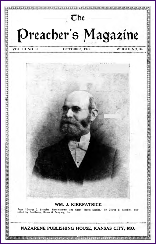 Preacher's Magazine Cover