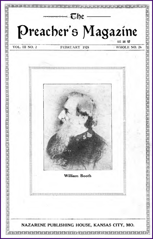 Preacher's Magazine Cover