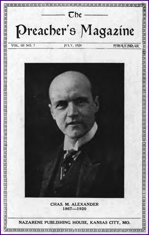 Preacher's Magazine Cover
