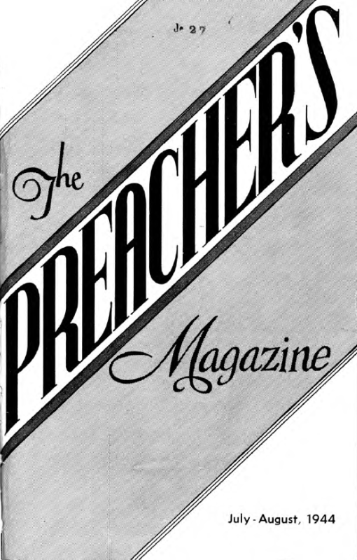 Title Page of Preacher's Magazine