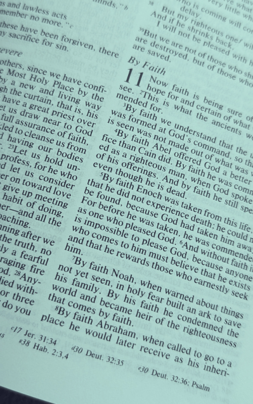 English Bible Aqua Blue