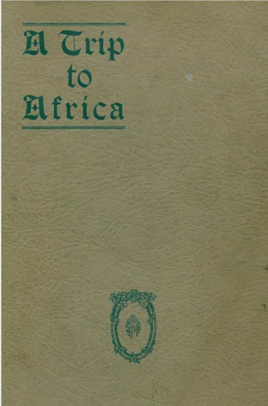 Cover of  book A Trip to Africa