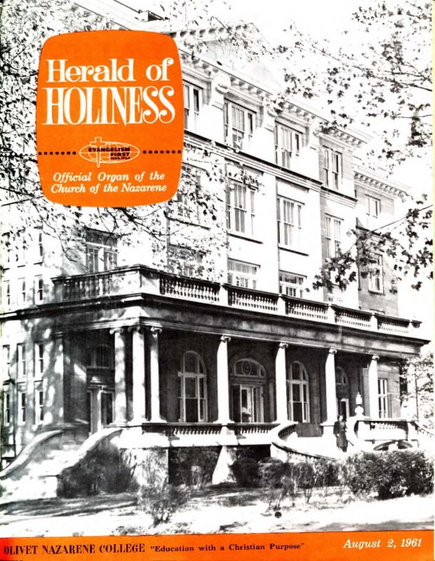 Herald of Holiness - August 2, 1961