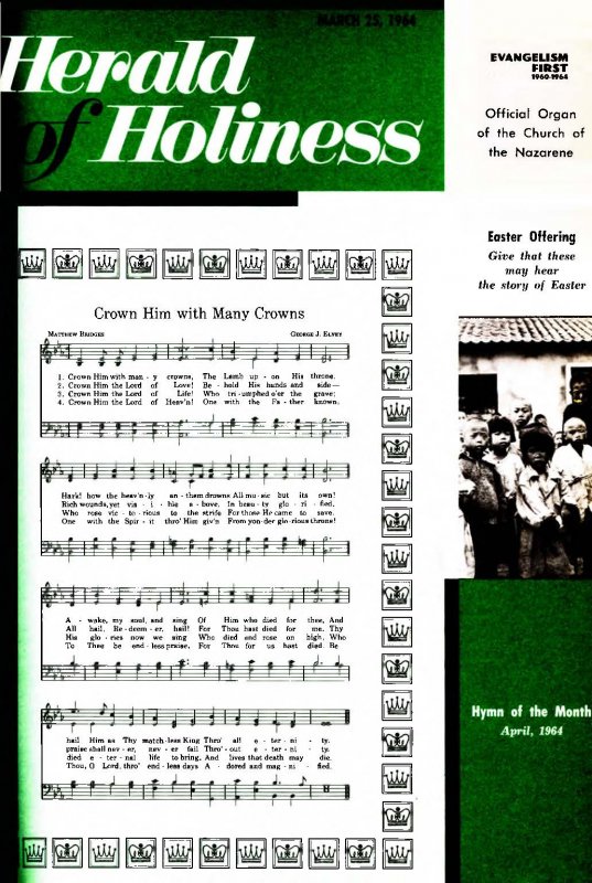 Herald of Holiness - March 25, 1964